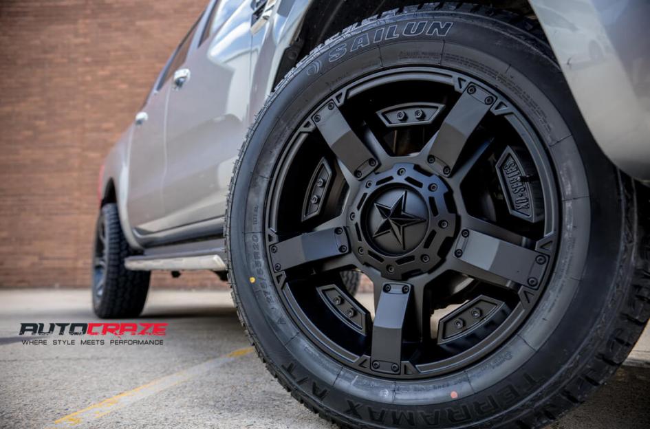 FORD RANGER ROCKSTAR XD 2 MATTE BLACK